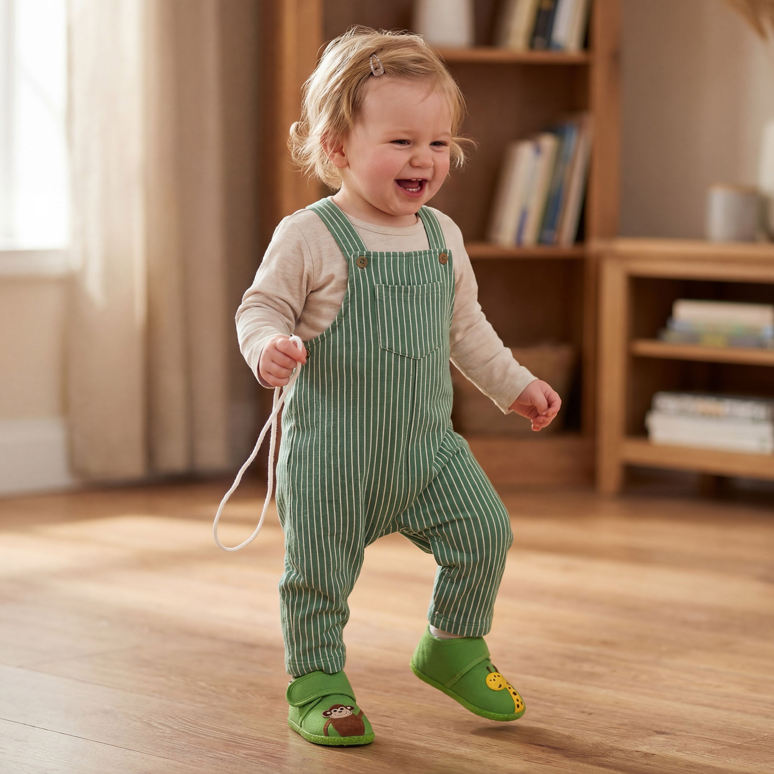 Mehr Halt statt maximale Flexibilität: Wann Kinder stabilere Hausschuhe brauchen