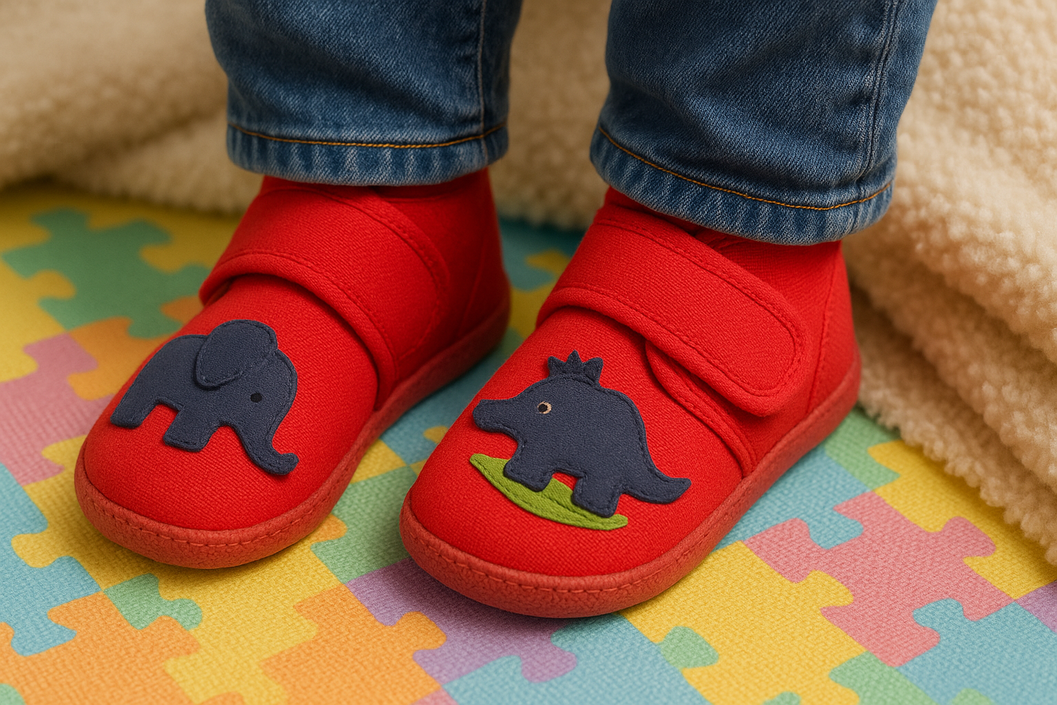 Kinderhausschuhe für gesunde Entwicklung: Komfort, Nachhaltigkeit und spielerische Freude im Einklang mit der Natur