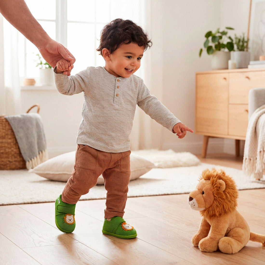 Elternleitfaden: Sanfte Wege, Kinder sicher und rutschfest zu halten