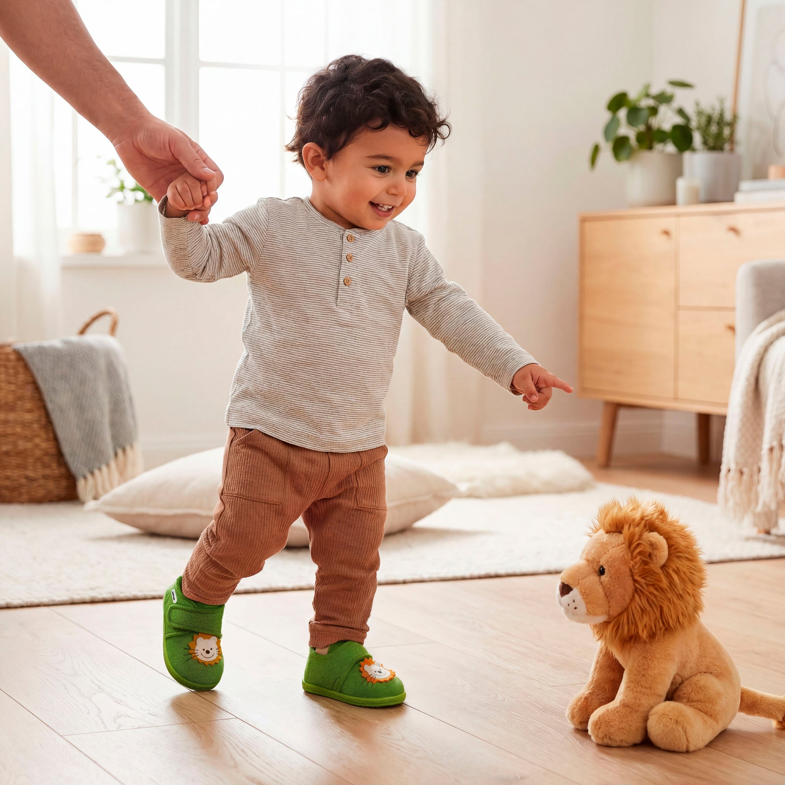 Elternleitfaden: Sanfte Wege, Kinder sicher und rutschfest zu halten