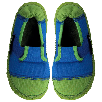 Klette in mittelblau
