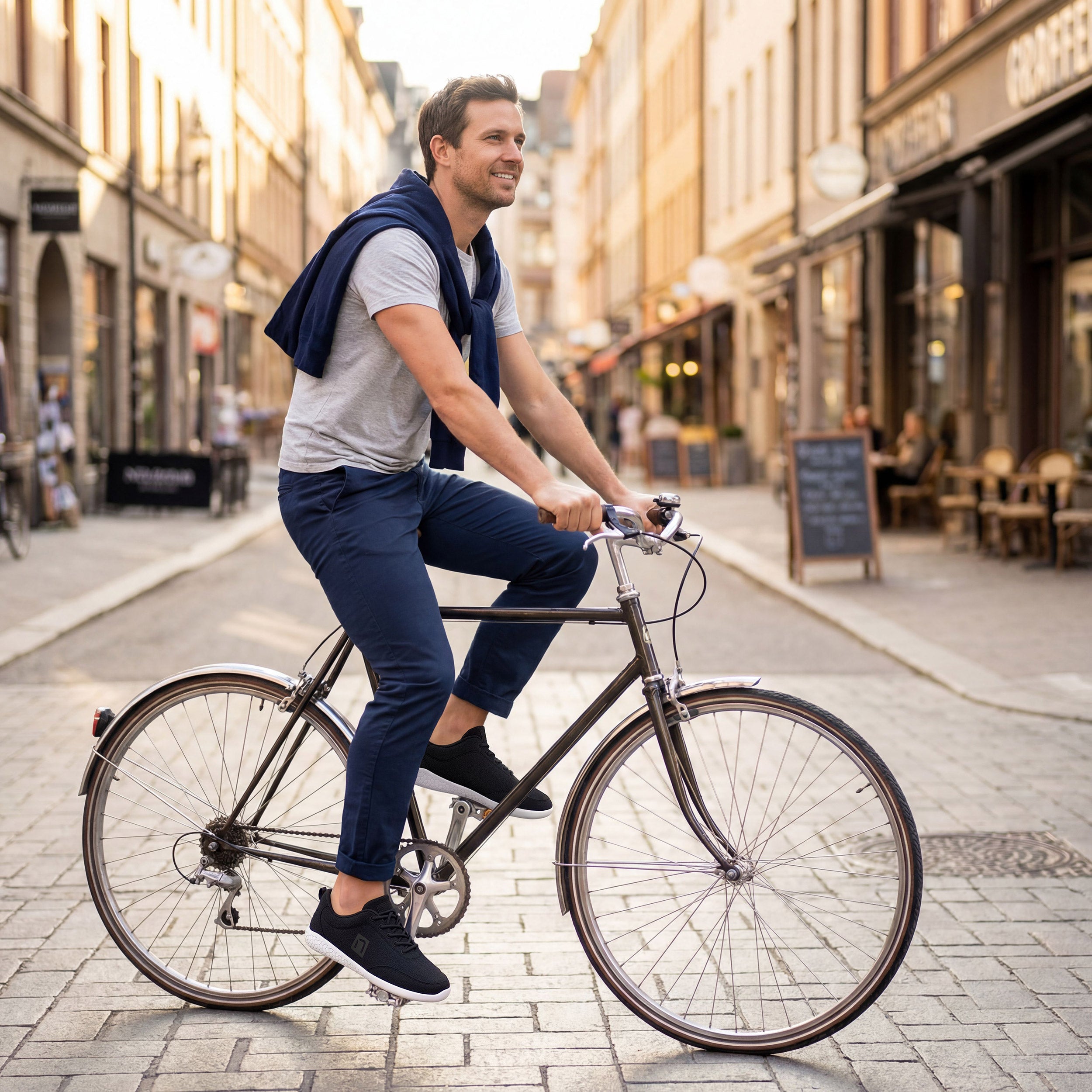 MERINO Eco Barefoot Men - Black