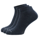 Meriono Wool Sneaker Socken in dunkelblau
