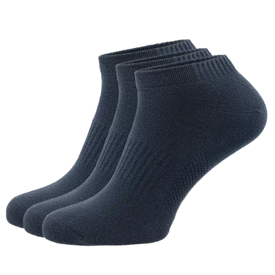 Sneaker Socken Baumwolle in dunkelblau