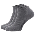 Organic Sneaker Socken Baumwolle in grau