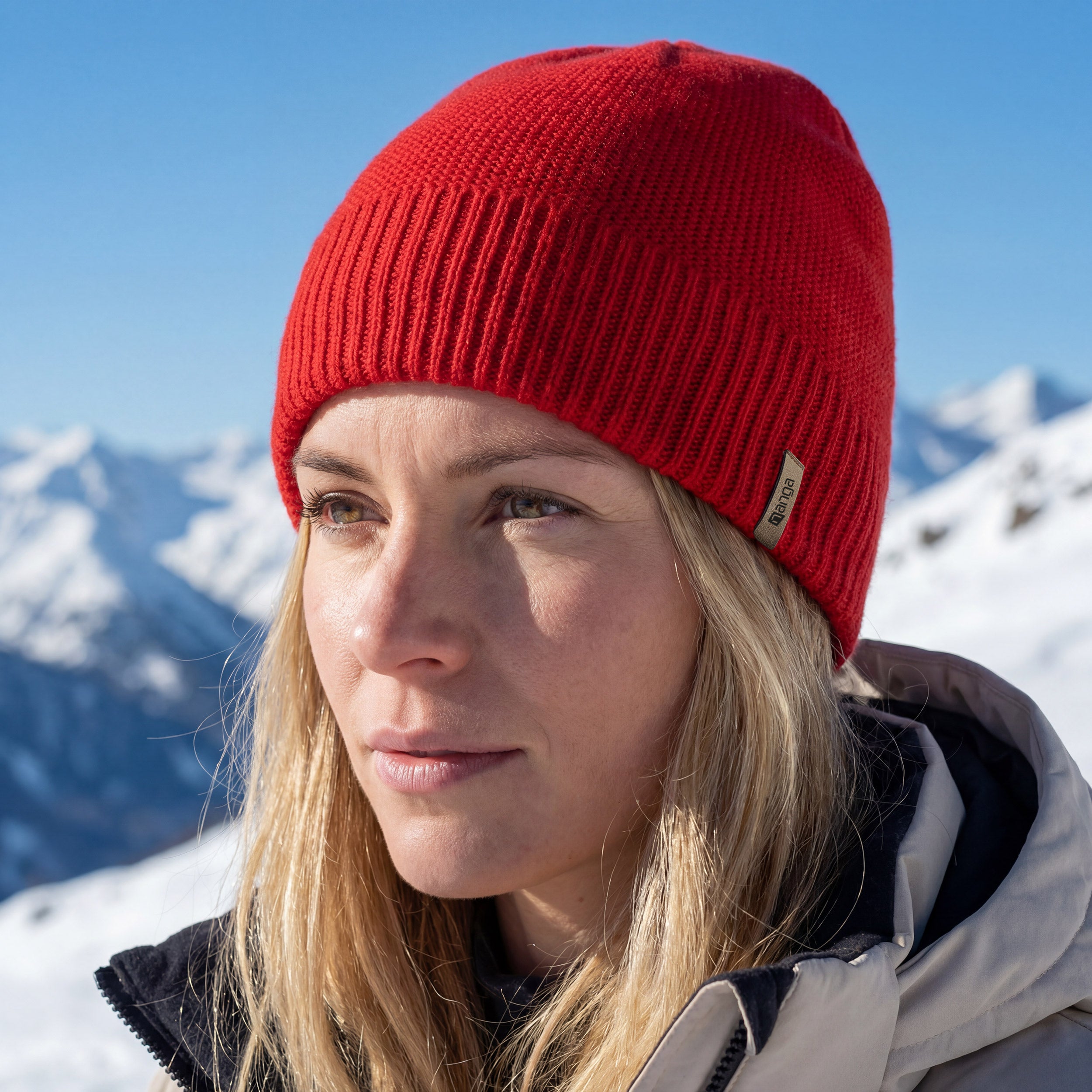 Beanie Drautal in rot