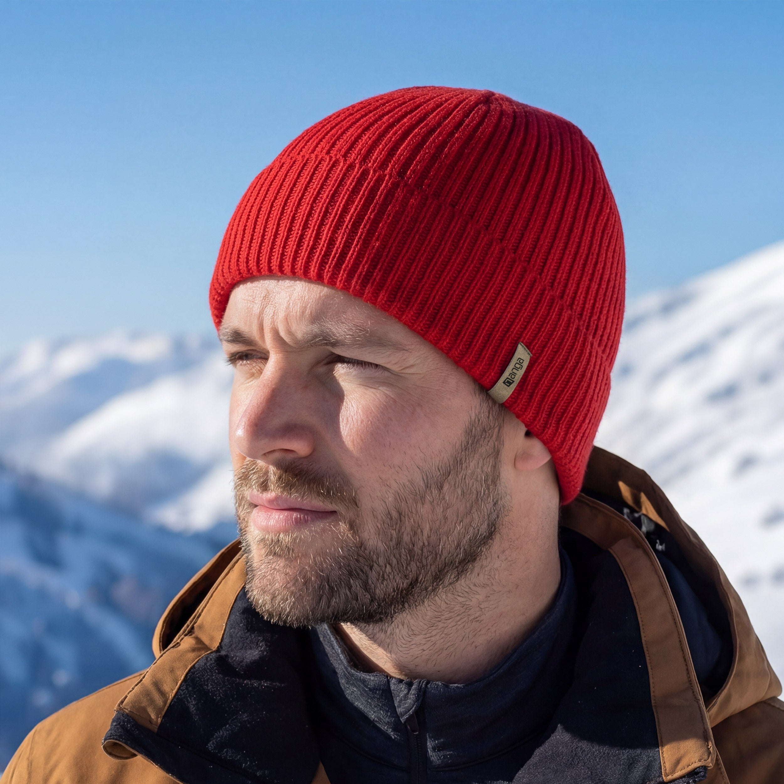 Beanie Drautal in rot