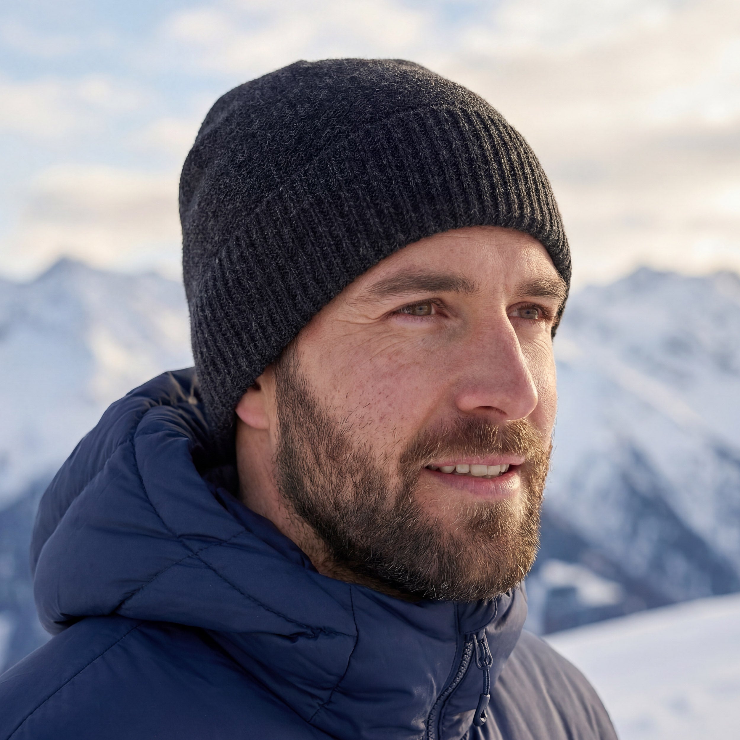 Beanie Drautal in schwarz