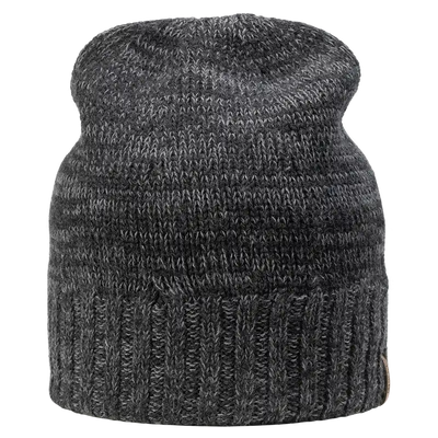 Longbeanie Geistal in dunkelgrau