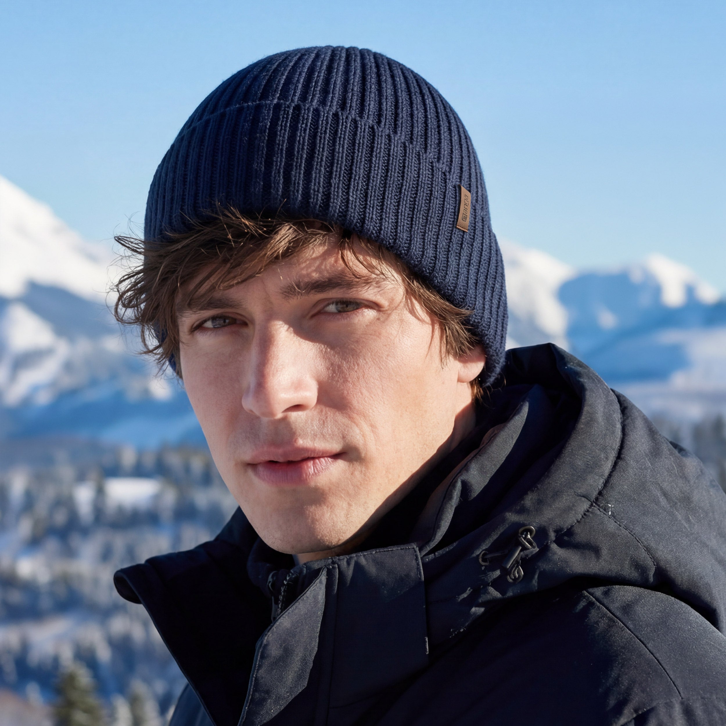 Beanie Lechtal in dark blue