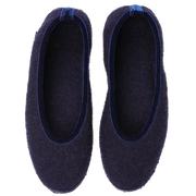 dark blue slippers