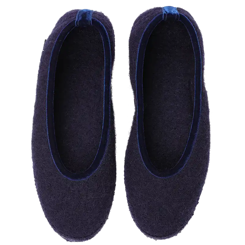 dark blue slippers