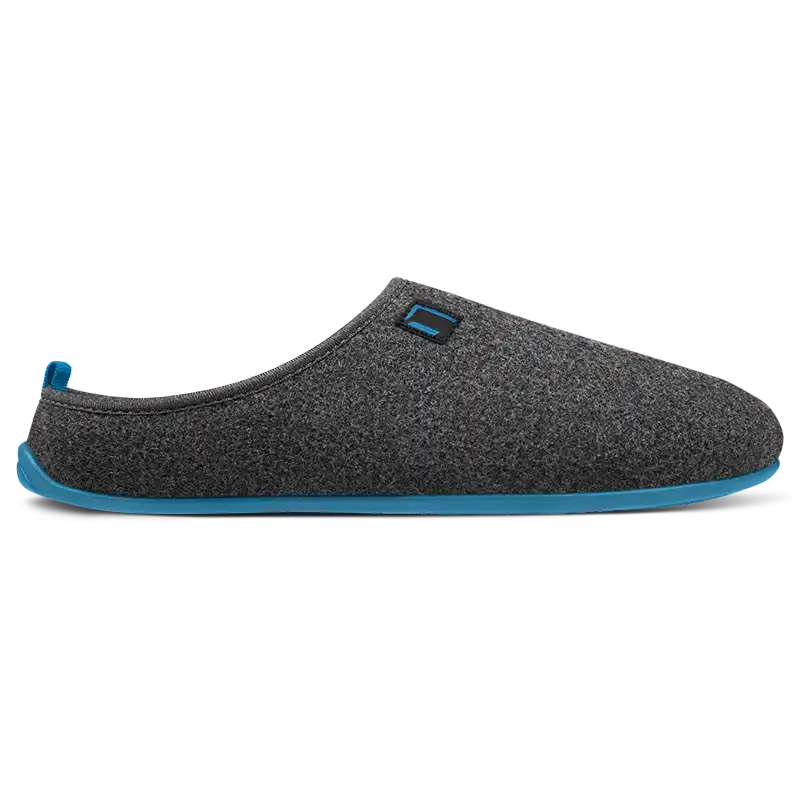 Wool Slipper blau