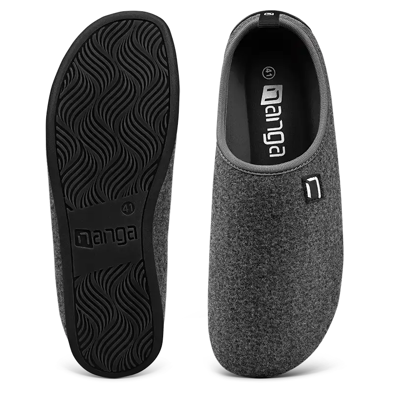 Wool Slipper grau promo 25