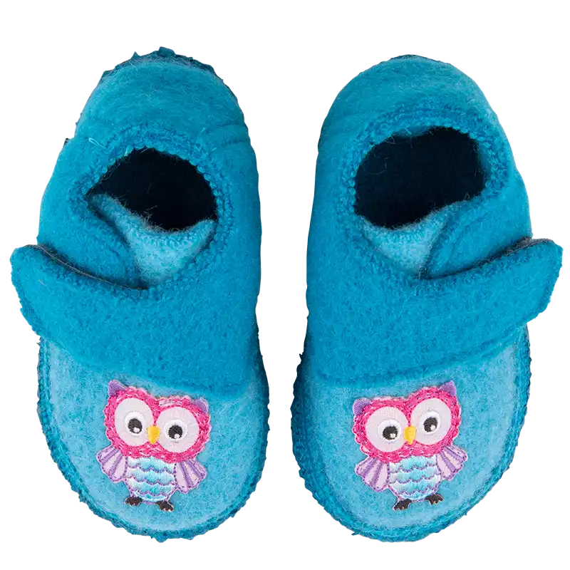 Little Owls in turquoise