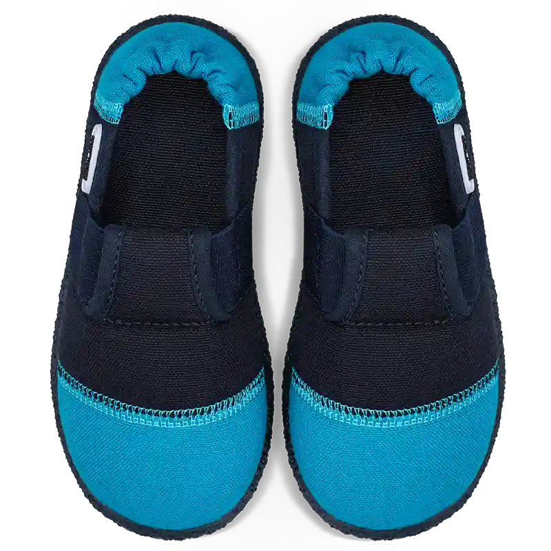 Klette hell- & dunkelblau 2.0 - breitere Zehenbox