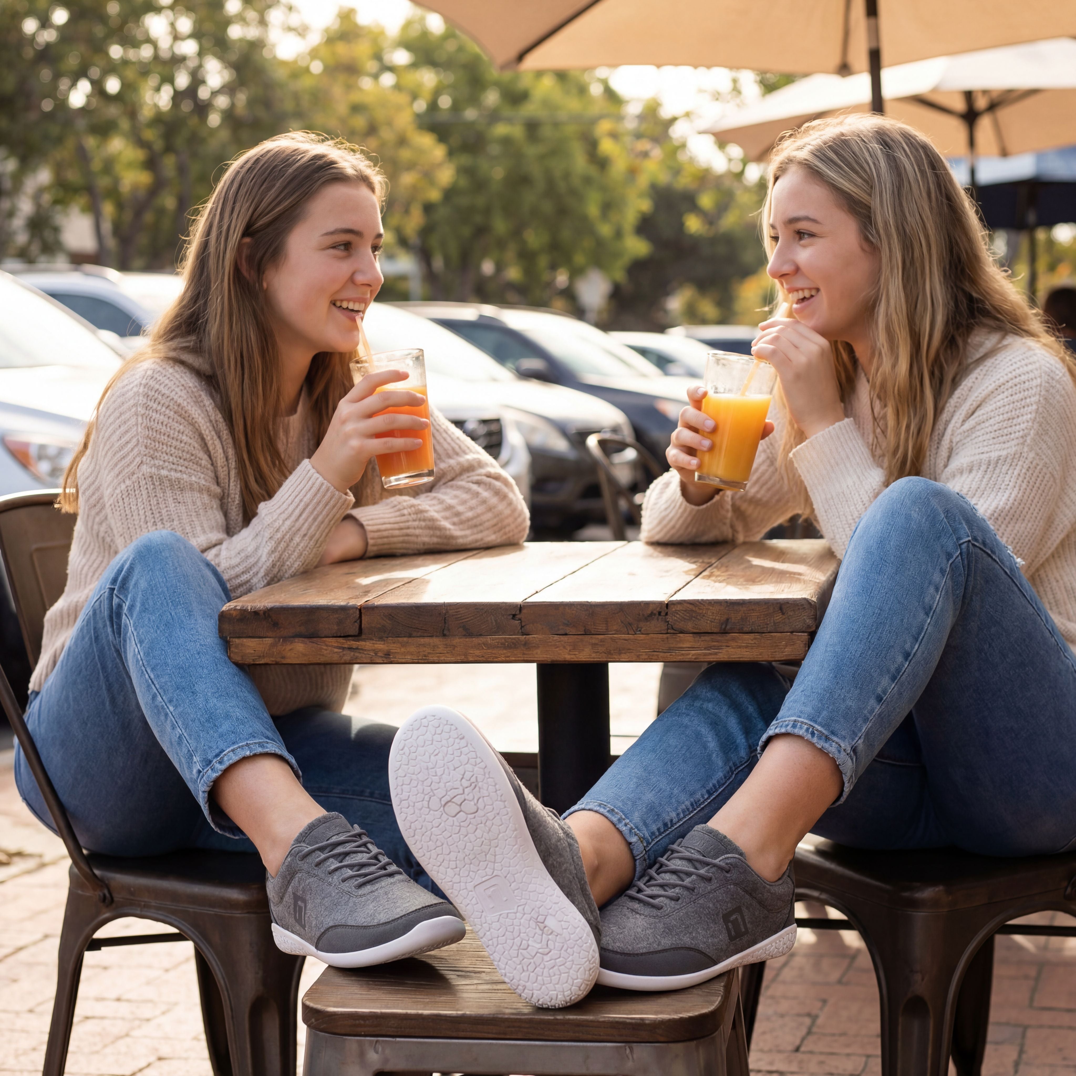 MERINO Eco Barefoot Women - Grey