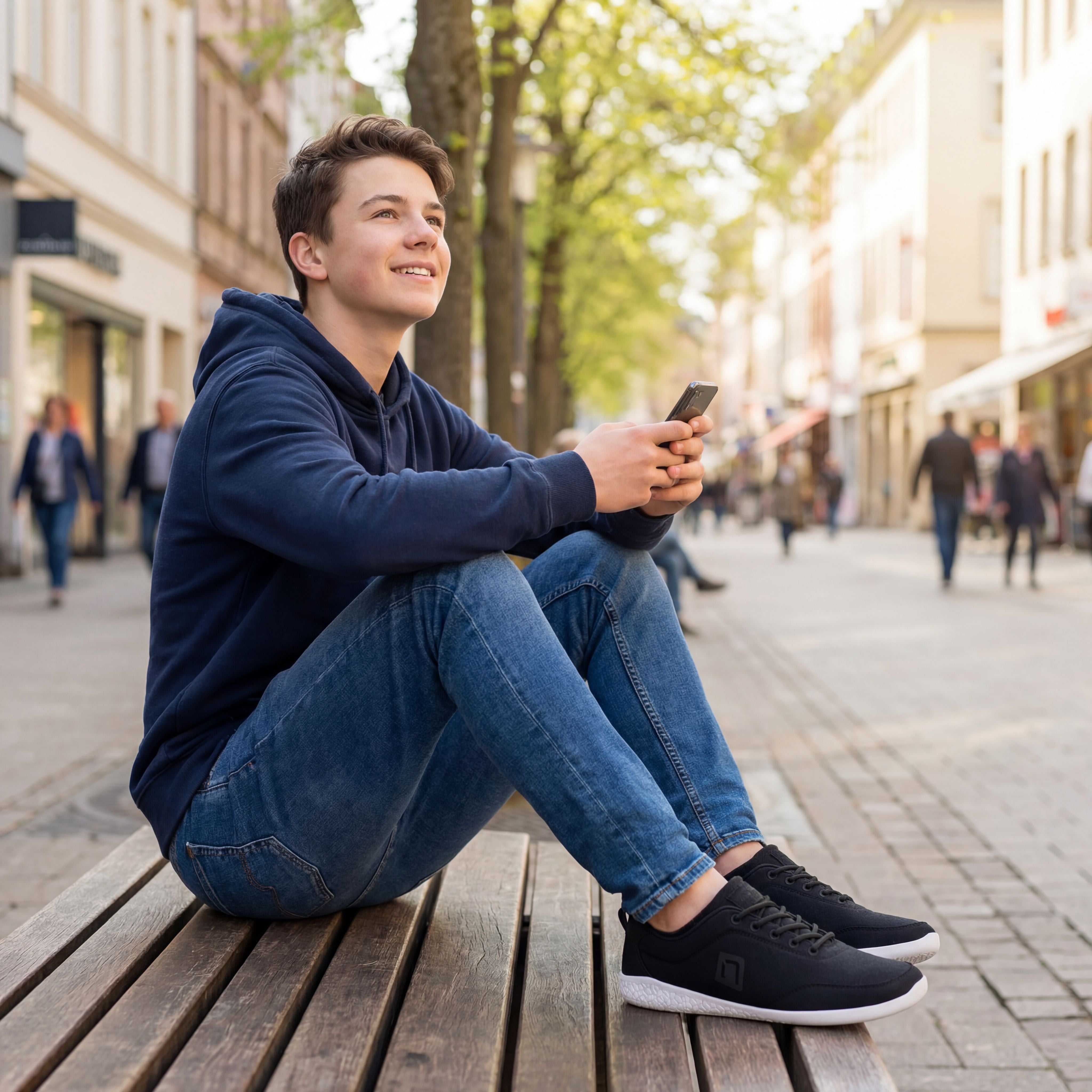 MERINO Eco Barefoot Men - Black