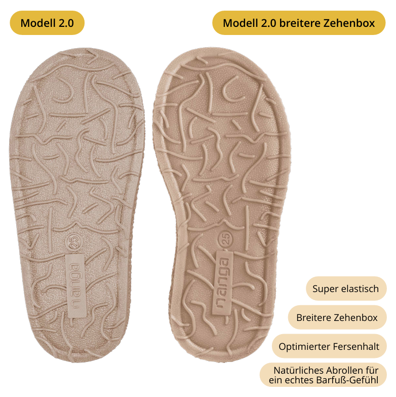 Flamingo 2.0 - breitere Zehenbox