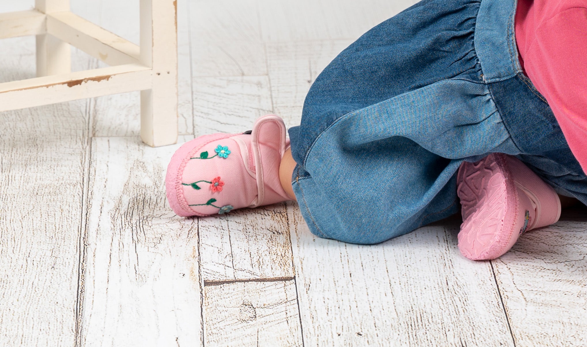 Hausschuhe für Babys aus Baumwolle