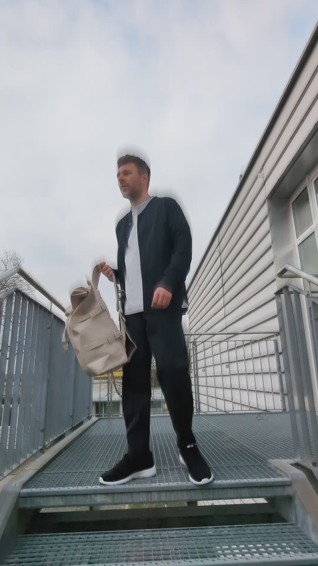 Video laden: MERINO Sneaker Men - Schwarz