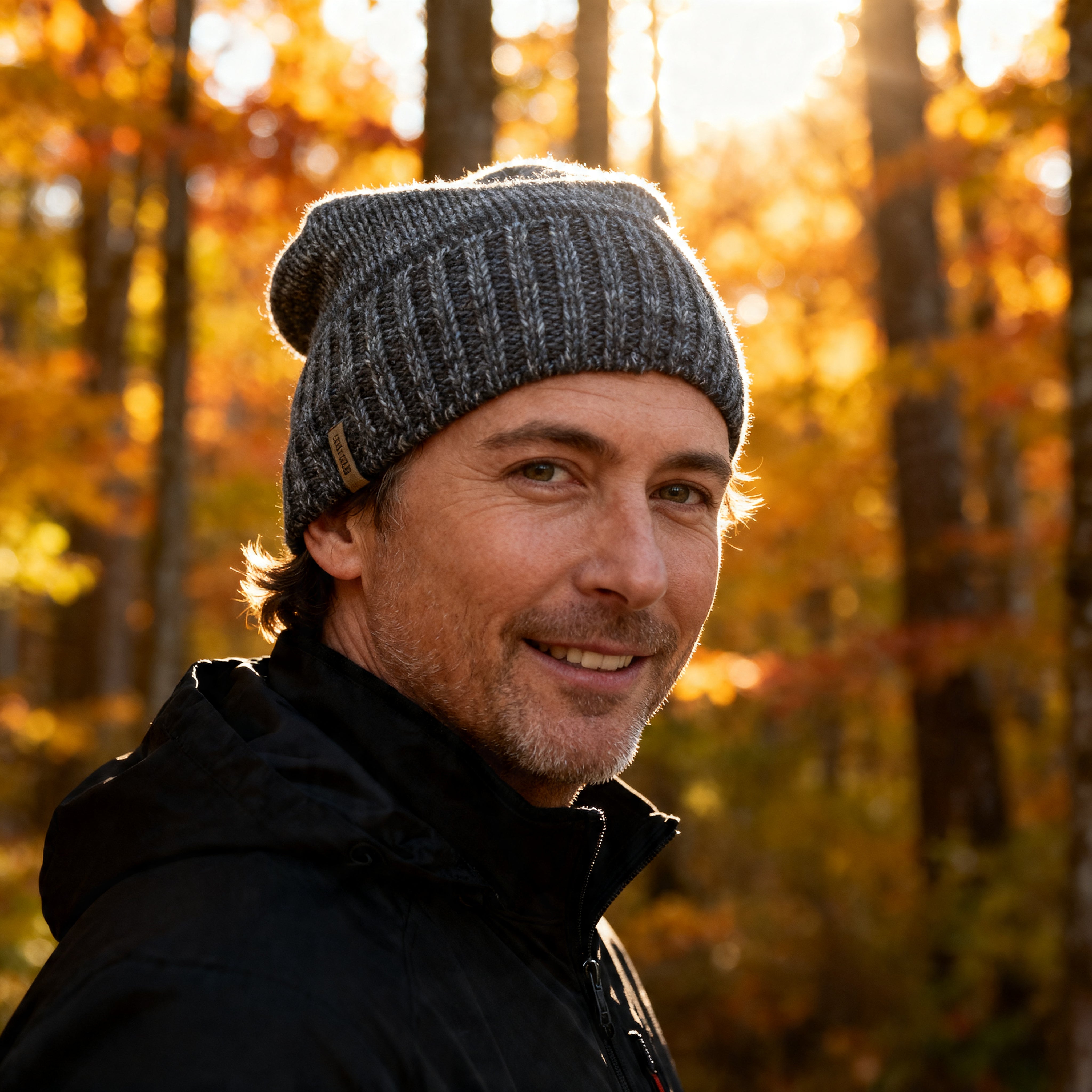 Longbeanie Geistal in grau