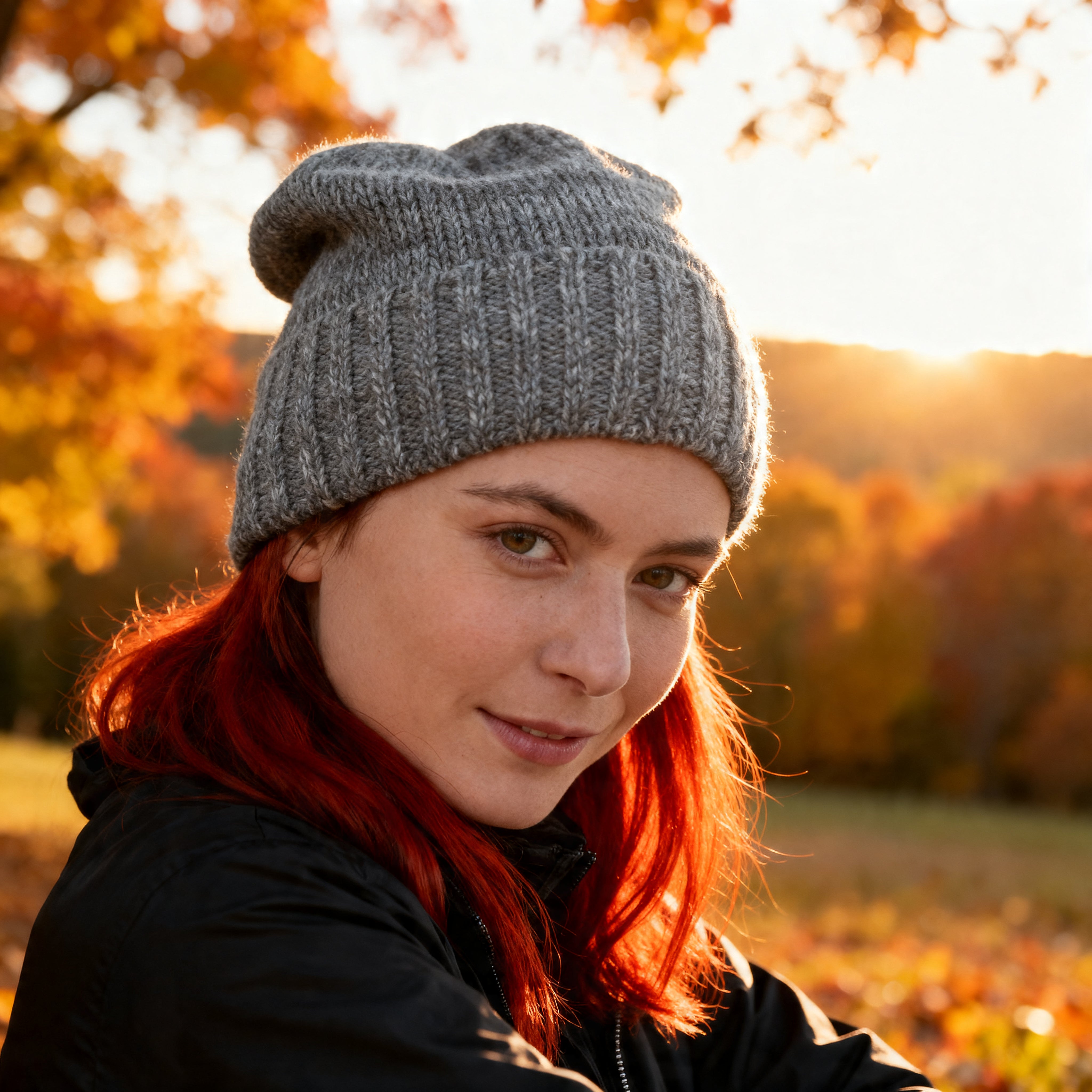 Longbeanie Geistal in grau